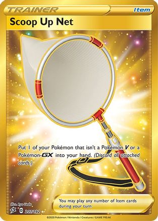 Scoop Up Net (Secret) - 207/192 - Secret Rare