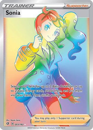 Sonia (Secret) - 203/192 - Secret Rare