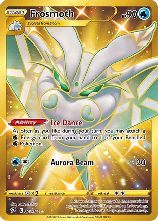 Frosmoth (Secret) - 204/192 - Secret Rare