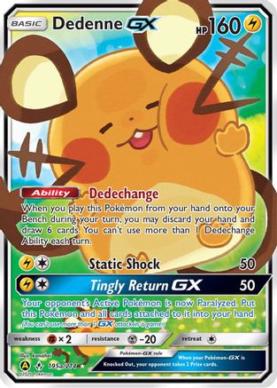 Dedenne GX - 195a/214 - Promo