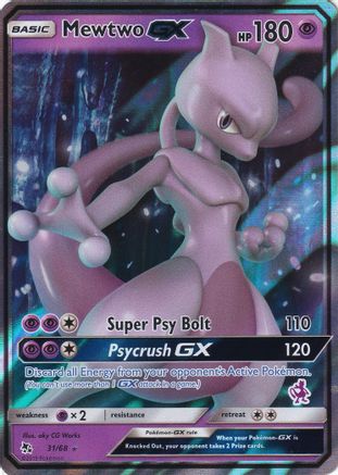 Mewtwo GX - 031/68 - Promo - Holofoil