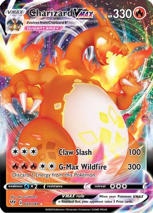 Charizard VMAX - 020/189 - Ultra Rare