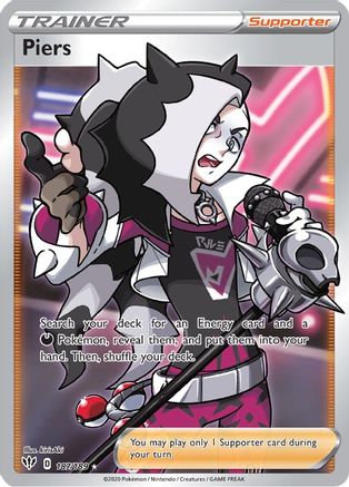 Piers (Full Art) - 187/189 - Ultra Rare
