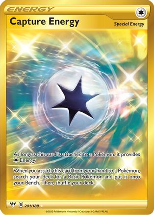Capture Energy (Secret) - 201/189 - Secret Rare