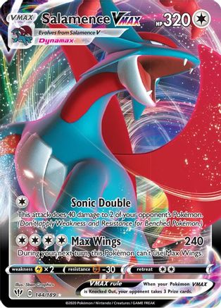 Salamence VMAX - 144/189 - Ultra Rare