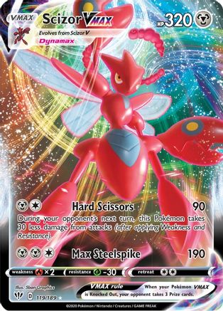 Scizor VMAX - 119/189 - Ultra Rare
