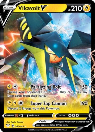 Vikavolt V - 060/189 - Ultra Rare