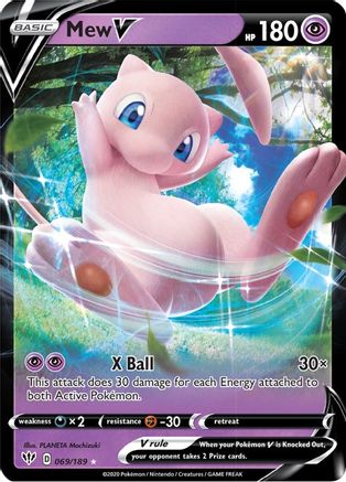 Mew V - 069/189 - Ultra Rare
