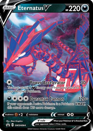 Eternatus V - SWSH064/307 - Promo - Holofoil