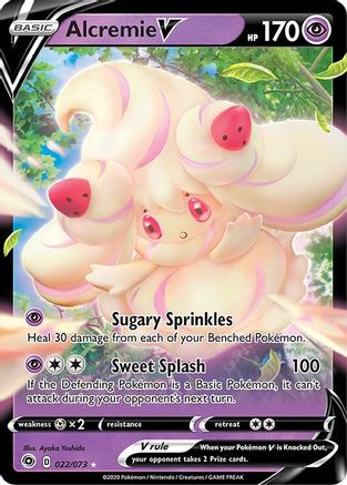 Alcremie V - 022/73 - Ultra Rare