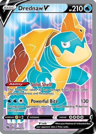 Drednaw V (Full Art) - 069/73 - Ultra Rare