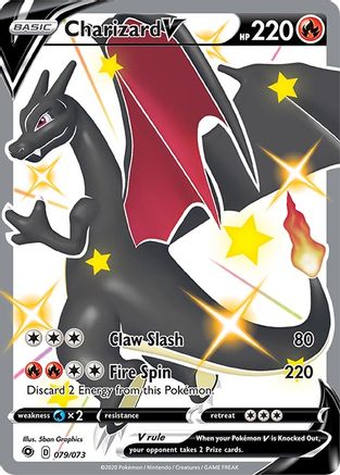 Charizard V (Secret) - 079/73 - Secret Rare