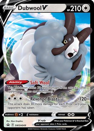 Dubwool V - SWSH049/307 - Promo - Holofoil