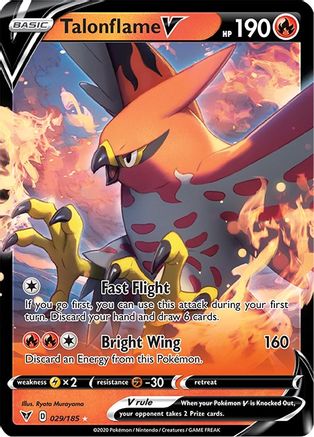Talonflame V - 029/185 - Ultra Rare