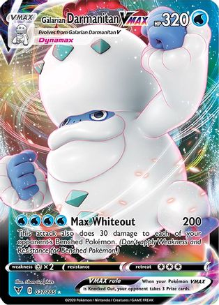 Galarian Darmanitan VMAX - 037/185 - Ultra Rare