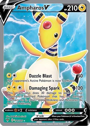 Ampharos V (Full Art) - 171/185 - Ultra Rare