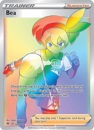 Bea (Secret) - 193/185 - Secret Rare