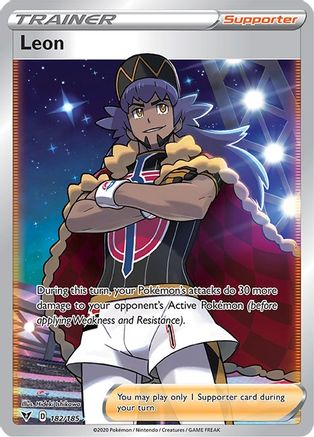Leon (Full Art) - 182/185 - Ultra Rare
