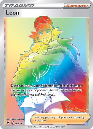 Leon (Secret) - 195/185 - Secret Rare