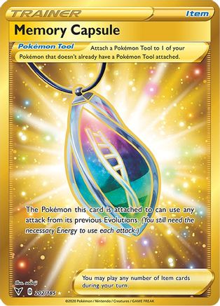 Memory Capsule (Secret) - 202/185 - Secret Rare