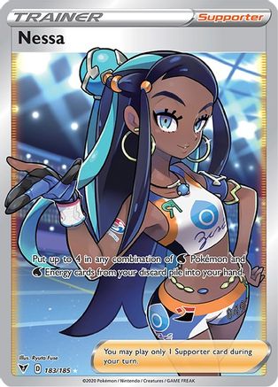 Nessa (Full Art) - 183/185 - Ultra Rare