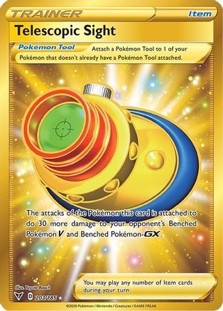Telescopic Sight (Secret) - 203/185 - Secret Rare