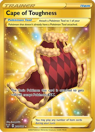 Cape of Toughness (Secret) - 200/185 - Secret Rare