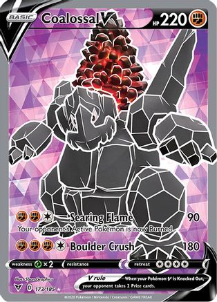 Coalossal V (Full Art) - 173/185 - Ultra Rare