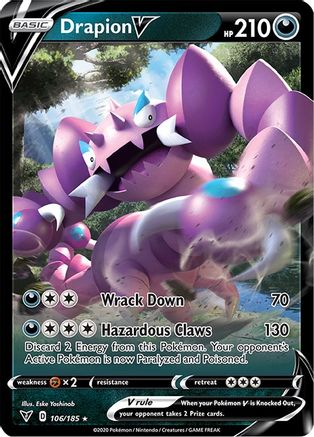 Drapion V - 106/185 - Ultra Rare