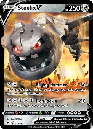 Steelix V - 115/185 - Ultra Rare