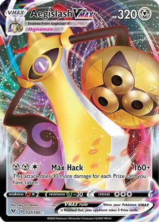 Aegislash VMAX - 127/185 - Ultra Rare
