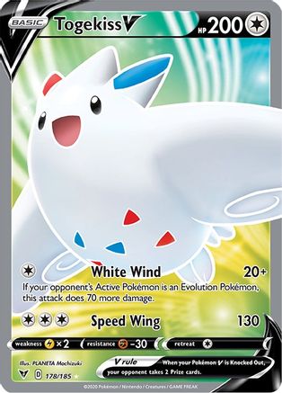 Togekiss V (Full Art) - 178/185 - Ultra Rare