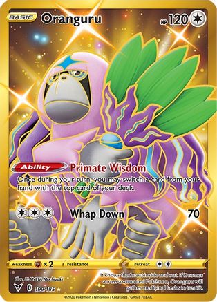 Oranguru (Secret) - 199/185 - Secret Rare