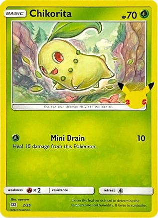 Chikorita - 002/25 - Promo