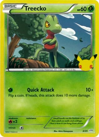 Treecko - 003/25 - Promo