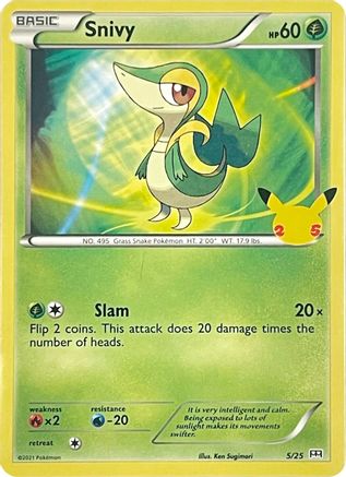 Snivy - 005/25 - Promo