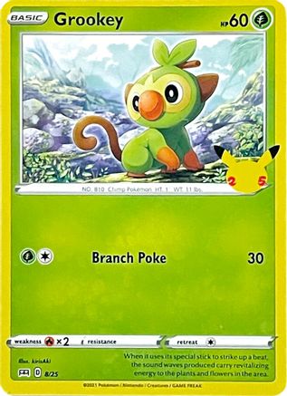 Grookey - 008/25 - Promo