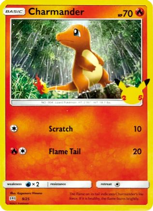Charmander - 009/25 - Promo - Holofoil