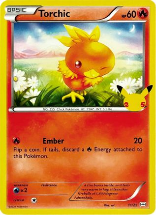 Torchic - 011/25 - Promo