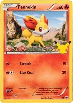 Fennekin - 014/25 - Promo