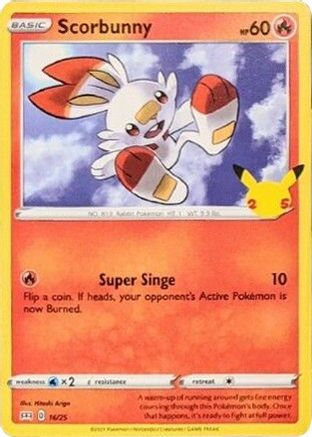 Scorbunny - 016/25 - Promo - Holofoil