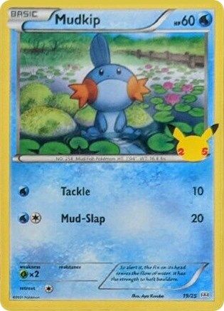 Mudkip - 019/25 - Promo