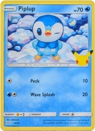Piplup - 020/25 - Promo