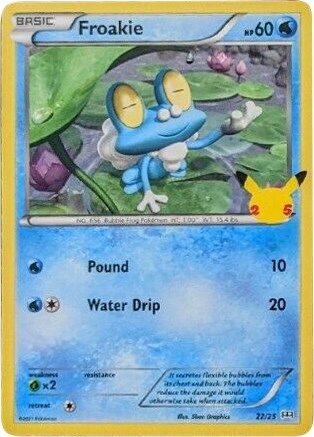 Froakie - 022/25 - Promo - Holofoil