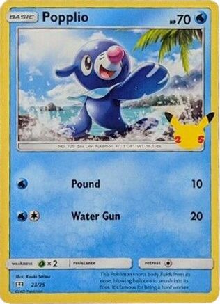 Popplio - 023/25 - Promo