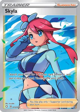 Skyla (Full Art) - 072/072 - Ultra Rare