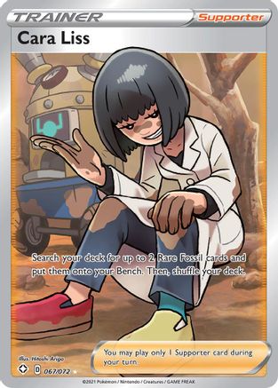 Cara Liss (Full Art) - 067/072 - Ultra Rare