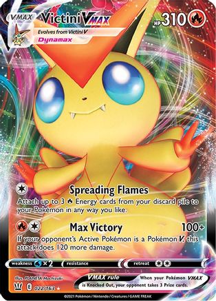 Victini VMAX - 022/163 - Ultra Rare