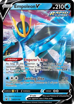 Empoleon V - SWSH108/307 - Promo - Holofoil