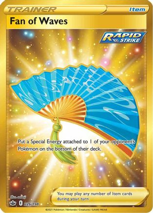Fan of Waves (Secret) - 226/198 - Secret Rare